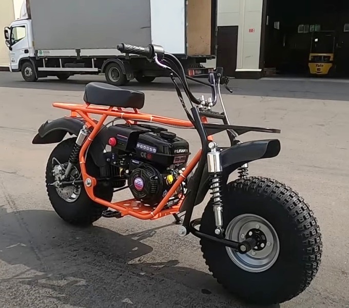 Купить Мотоцикл Скаут Сафари 3-7 BIGFOOT (передняя подвеска, 2 задних амортизатора, 7 л.с., редуктор) в  Екатеринбурге