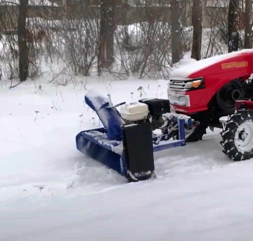 Купить Снегоротор передненавесной Русич для минитрактора с приводом от бензинового двигателя 1.36 м в  Екатеринбурге