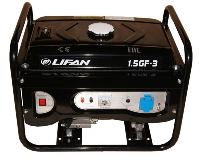 Купить Генератор бензиновый Lifan 1.5 GF-3 (LF2200) в  Екатеринбурге