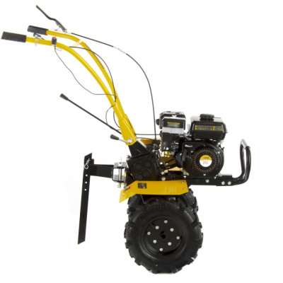 Мотоблок бензиновый DENZEL DPT-270X, 7 л.с., диск. сцепл., шир. 90 см, гл. 35 см, фрез 3х4, ВОМ, пер