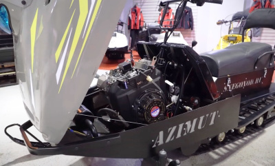 Купить Снегоход Бурлак Азимут (20 л.с., передний привод, катковая подвеска, фара) в  Екатеринбурге