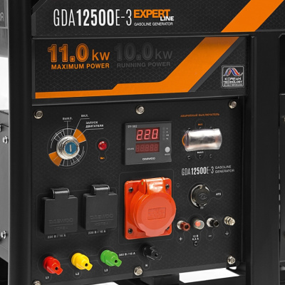 Купить Генератор бензиновый GDA 12500E-3 DAEWOO в  Екатеринбурге