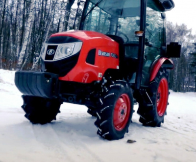 Купить Минитрактор Branson F36Chn (35 л.с., электростартер, автомат. коробка передач, кабина, кондиционер) в  Екатеринбурге