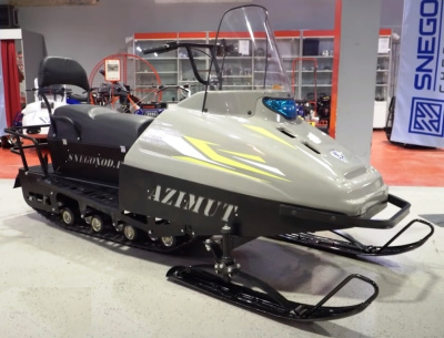 Купить Снегоход Бурлак Азимут (20 л.с., передний привод, катковая подвеска, фара) в  Екатеринбурге