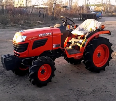 Купить Минитрактор Kubota B2420 (24 л.с., электростартер) в  Екатеринбурге